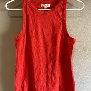 Madewell Westville Tank Top in Himalayan Orange